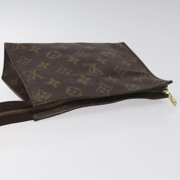 LOUIS VUITTON Monogram Poche Toilette 19 Pouch M47544 LV Auth 106751 - Picture 7 of 16